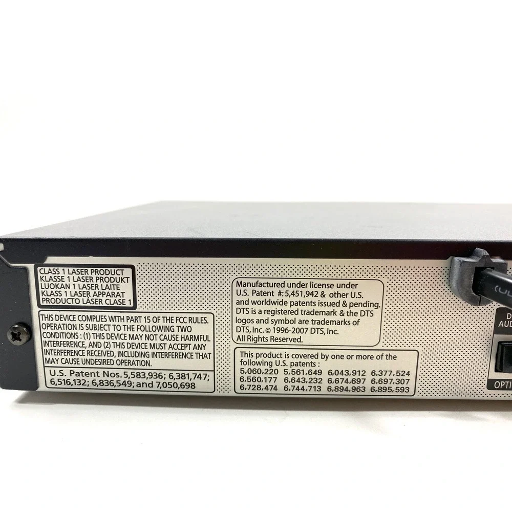Samsung DVD-1080P8/XAA 1080p DVD Player HDMI Full HD Upscaling No Remote WORKING